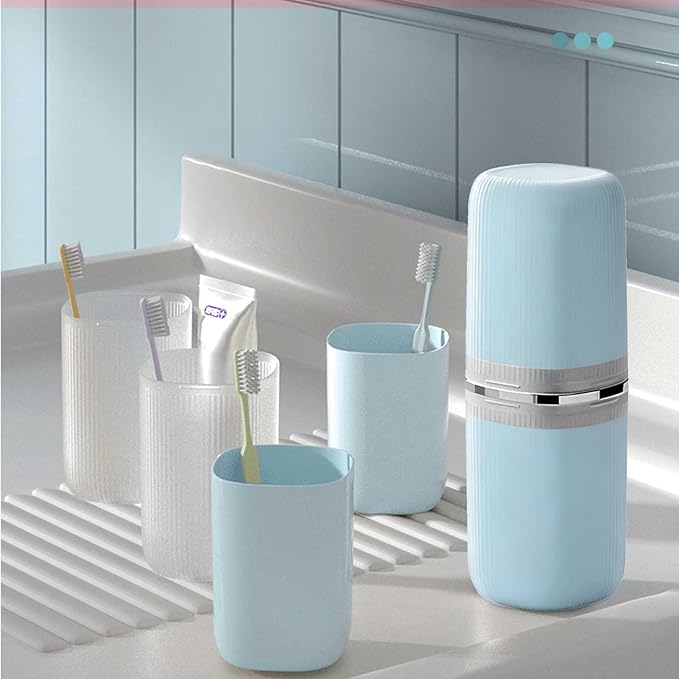 Toothbrush Travel Case Portable Travel Toothbrush Holder, Large Travel