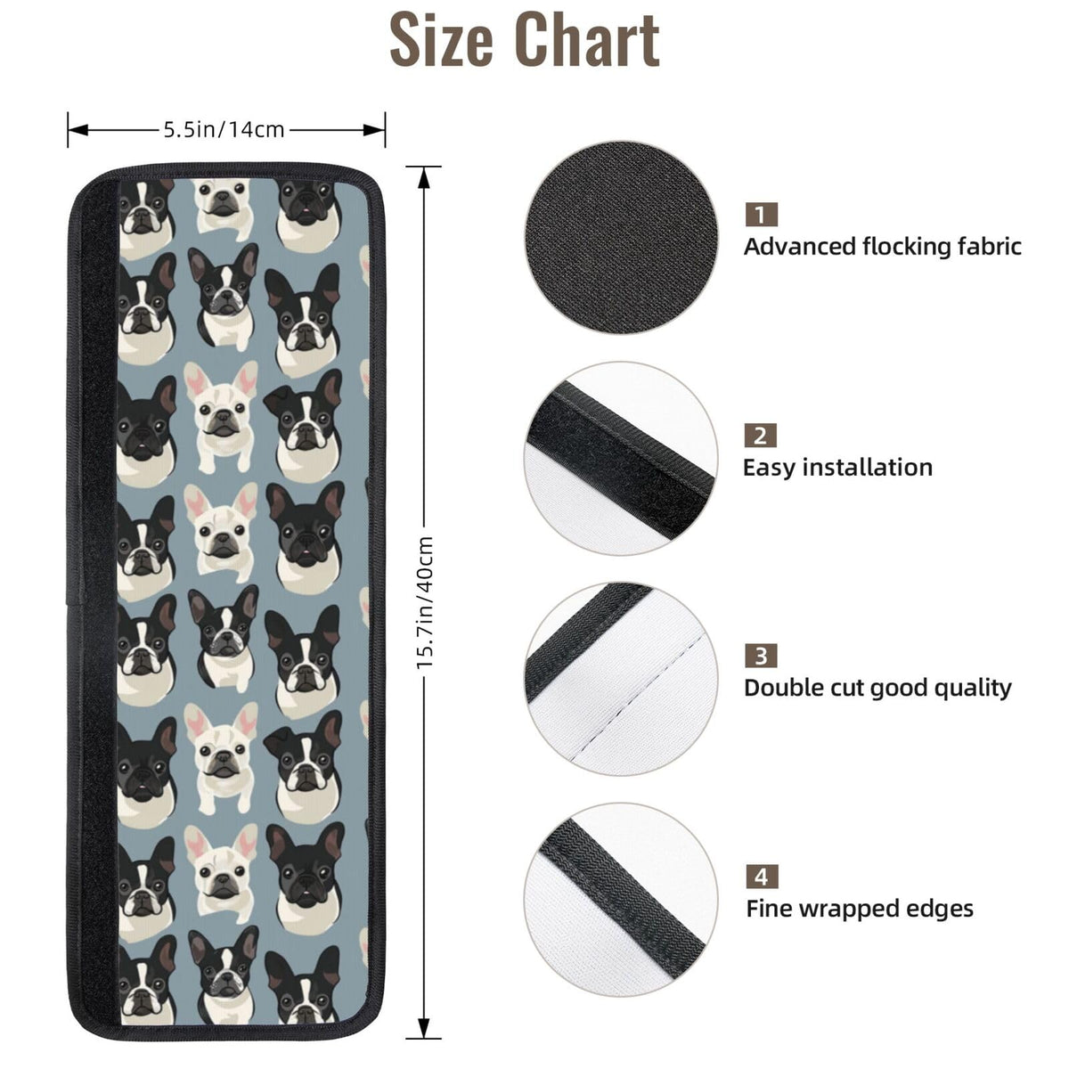 Refrigerator Door Handle Covers French Bulldog Dogs Fridge Handle Cover Washable Dishwasher Microwave Fridge Oven Door Decor Handle Cover Keep Your Kitchen Appliances Clean
