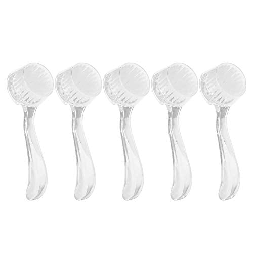 5pcs Soft Nail Dust Cleaning Brush Acrylic Gel Nail Art Powder Removal Brushes