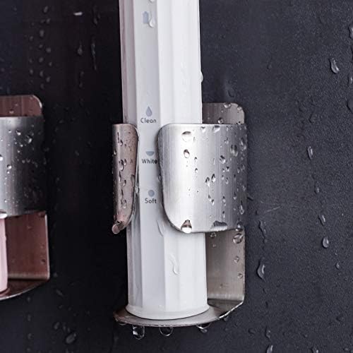 Electric Toothbrush Holder, 304 Stainless Steel Wall Mounted Self Adhesive