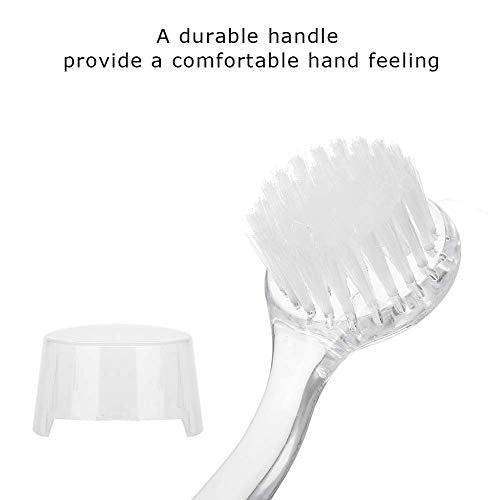 5pcs Soft Nail Dust Cleaning Brush Acrylic Gel Nail Art Powder Removal Brushes
