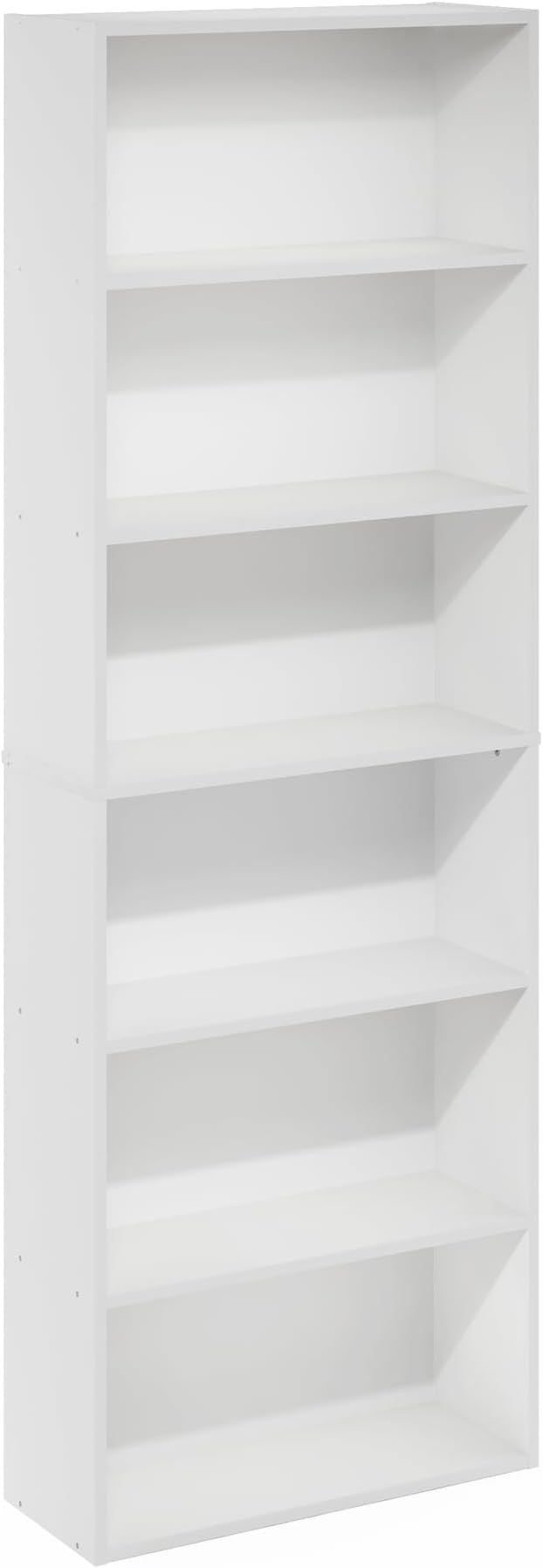 Furinno Jaya Simply Home Free Standing 6-Tier Open Storage Bookcase