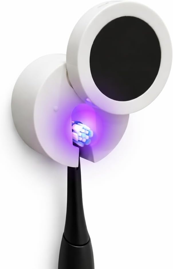 IYE Wall Mounted Electric Toothbrush Holder, Rechargeable Portable Personal