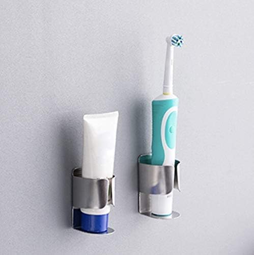 Electric Toothbrush Holder Wall Mount, 304 Stainless Steel Self-Adhesive