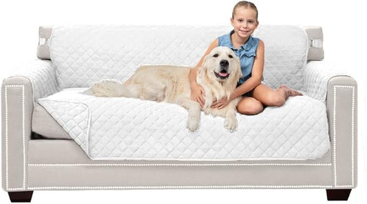 Sofa Shield® Couch Slip Covers for Dogs, Reversible Furniture Protector