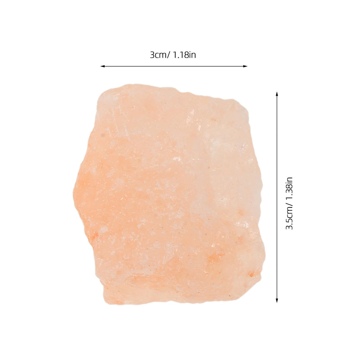 TOYANDONA Natural Pink Salt Rock Chunks 2.2 Lbs Crystal Salt Stones 2-4cm Raw Rocks for Home Décor and Ambient Accessories