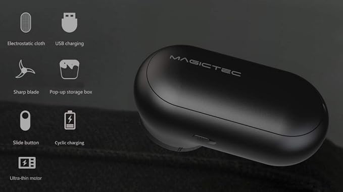 Rechargeable Fabric Shaver, Magictec Lint Remover Sweater Defuzzer Lints Fuzzs