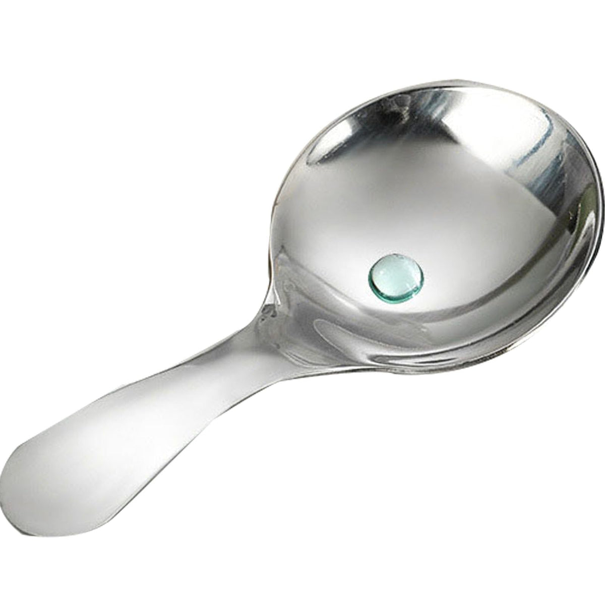 6 Pcs Stainless Steel Mini Spoon Short Handle Small Round Suitable For Dessert, Tea, Coffee, Cake, Sugar, Ice Cream Coffee Tea Spoon. (Silver A)