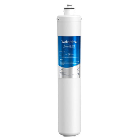 Waterdrop H-300 Under Sink Water Filter, Replacement Cartridge for Everpure H-300, H-300-NXT, 7CB5, EV9270-71, EV9270-72, EV9618-11, EV9855-50, EV9282-01, 24000 Gallons, Pack of 1