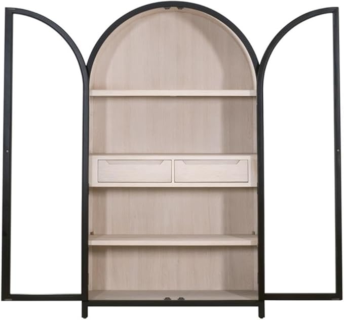 Pemberly Row Display Cabinet, 47.5" x 83", Solid Birch