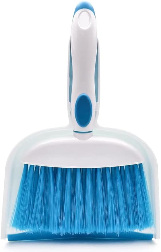 Small Broom and Dustpan Set, Small Dustpan and Brush Set, Mini Dust pan and