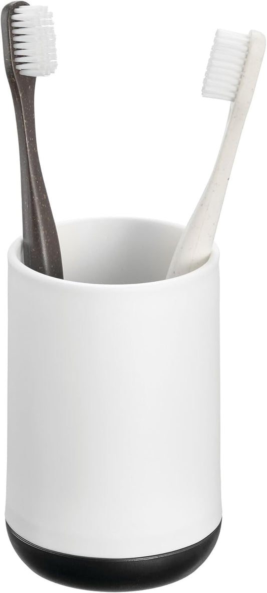 iDesign Toothbrush Holder with 3 Divided Sections
