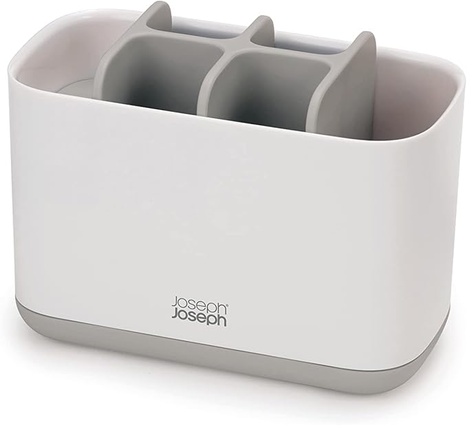 EasyStore™ Large Light Gray Toothbrush Holder