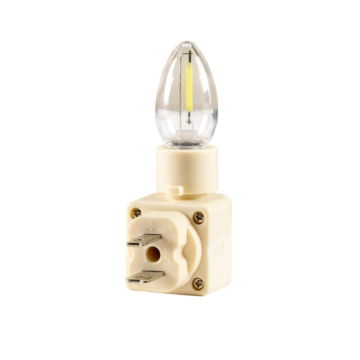 Novelty Lights LED Lamp Penguin with Scarf Christmas Decoration Night Light with Swivel Plug