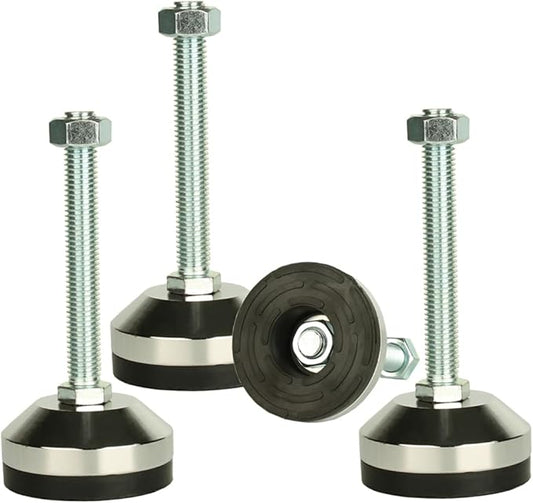 Heavy Duty Leveling Screw Leg, Leg Leveler 2.36" Dia Base, Adjustable Leveling