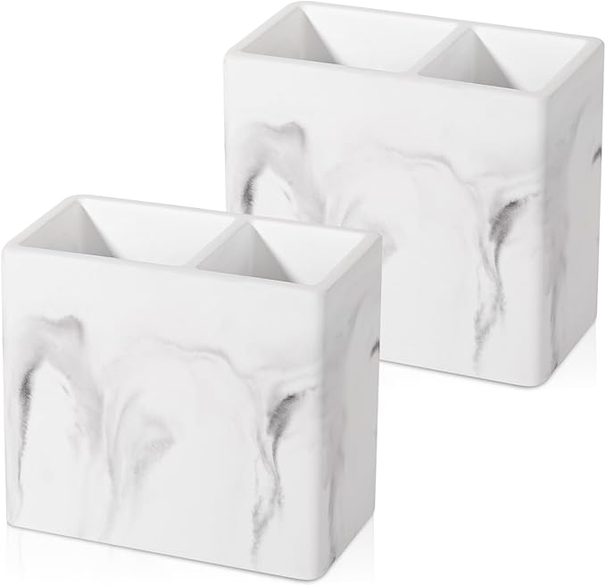 Diatomite Toothbrush Holder 2 Slots Tooth Brush Holder