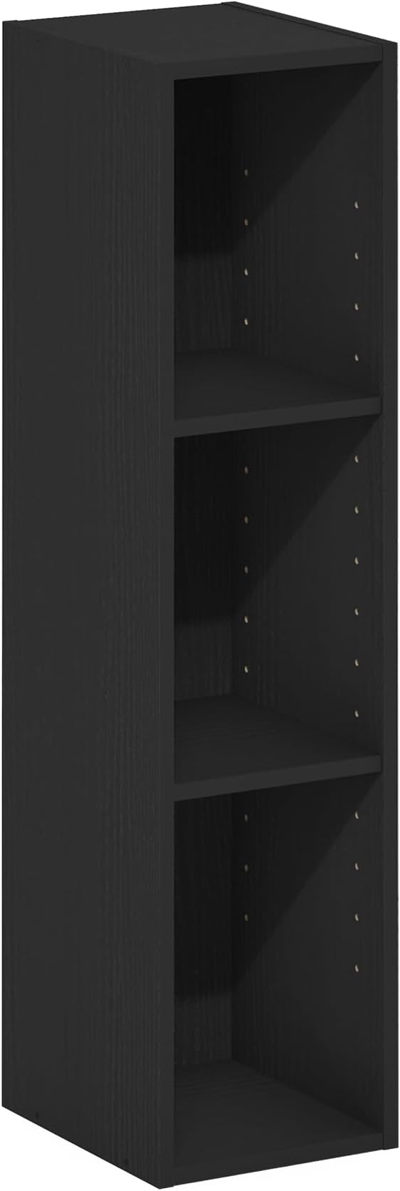 Furinno Fulda Book Shelf, 3-Tier Narrow Bookshelf, Bookcase