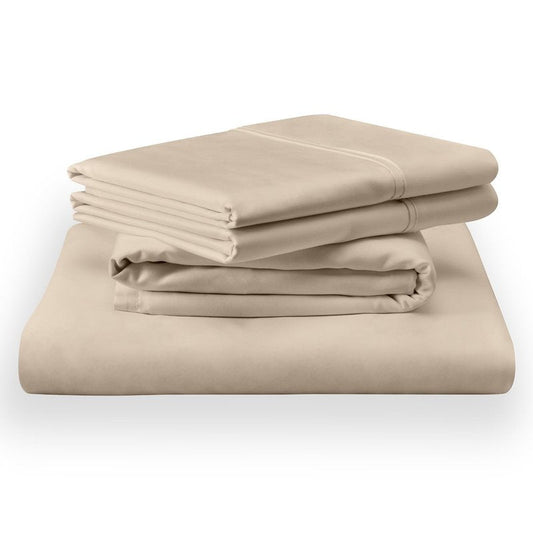 TEMPUR Classic Cotton Sheet Set Sandstone - Full