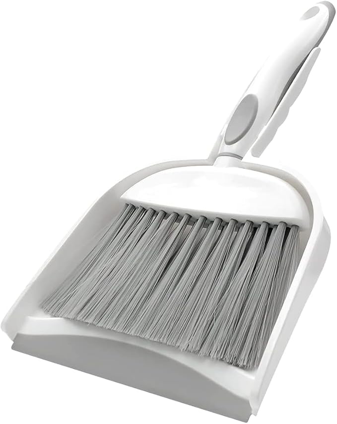Dust pan, Small Broom and Dustpan Set, Mini Dustpan and Brush Set, Small Hand