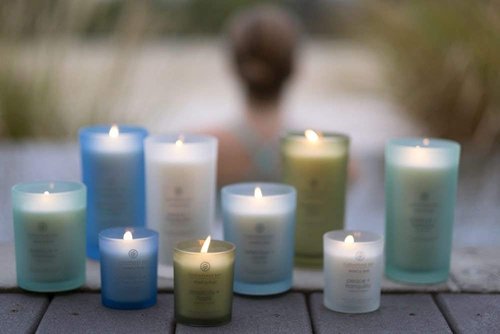 Chesapeake Bay Candle Scented Candles, Confidence + Freedom (Oak Moss Amber), Medium (2-Pack)