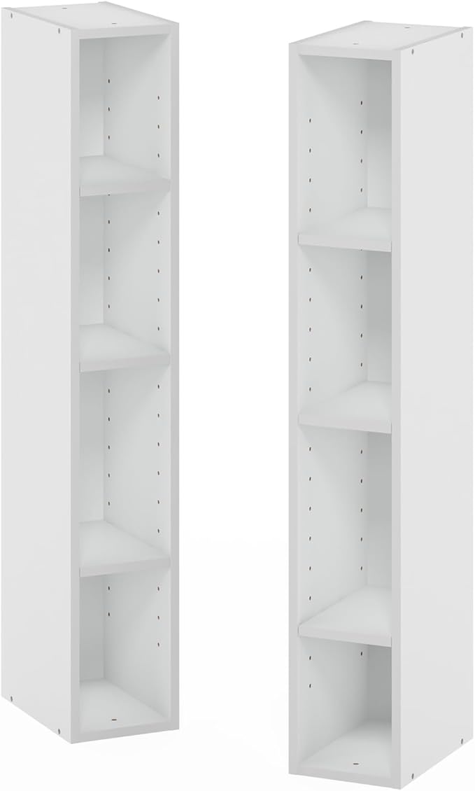 Furinno Fulda Book Shelf, 8-Tier Bookshelf, Bookcase