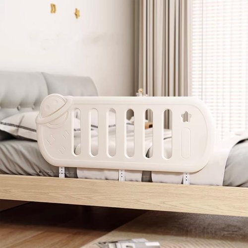 Child and Baby Bed Rail - Universal Bed Rail with Reinforced Anchors for Baby Bed Armrests Suitable for Double Beds, King and Double Beds, Thick Mattresses, and Embedded Bed (Planet (47.2 ") 1Set)