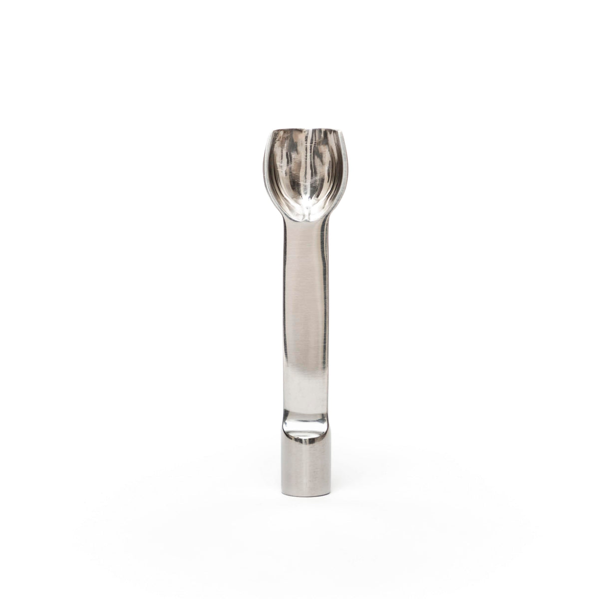 Mini Stainless Steel Scoop and Tamp Tool for Dry Herbs Spices Powder Salt Glitter by Brocoli
