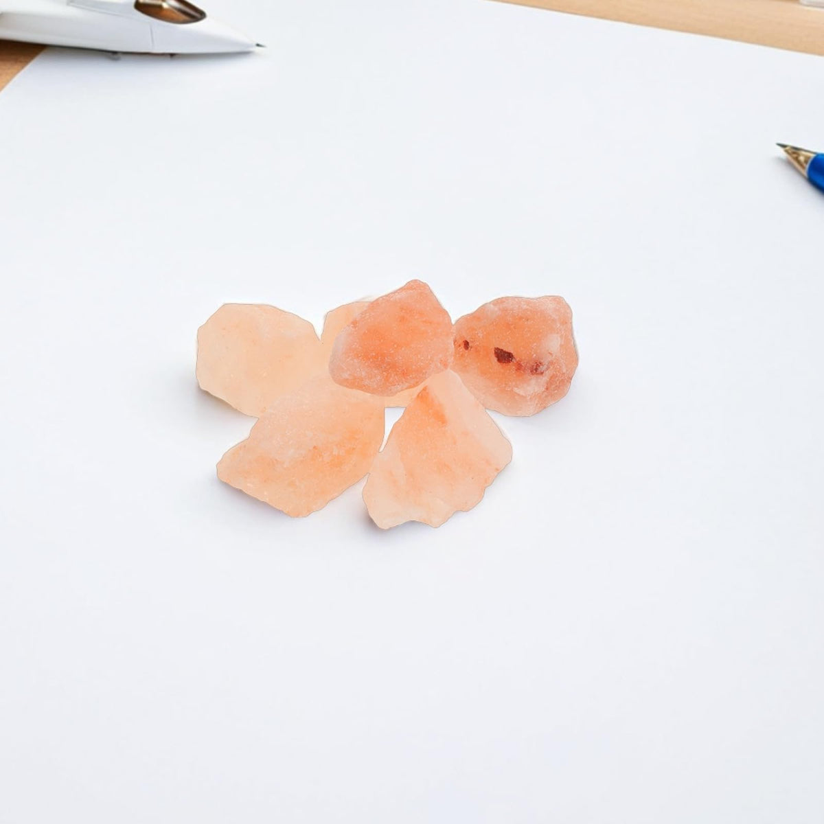 Mobestech Natural Pink Salt Rocks 1kg Bulk for Aromatherapy Lamps and Home Décor Accents