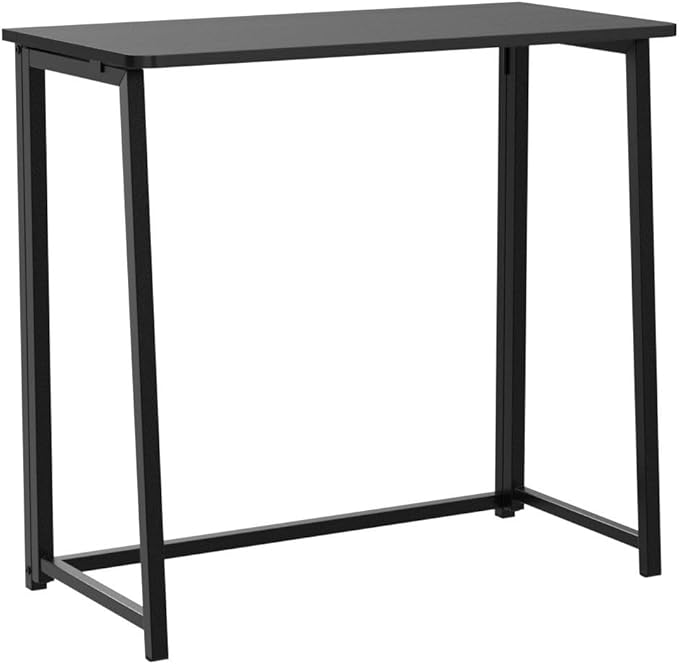 WOHOMO Folding Computer Desk, Small Writing Foldable Desk 31.5", Space-Saving