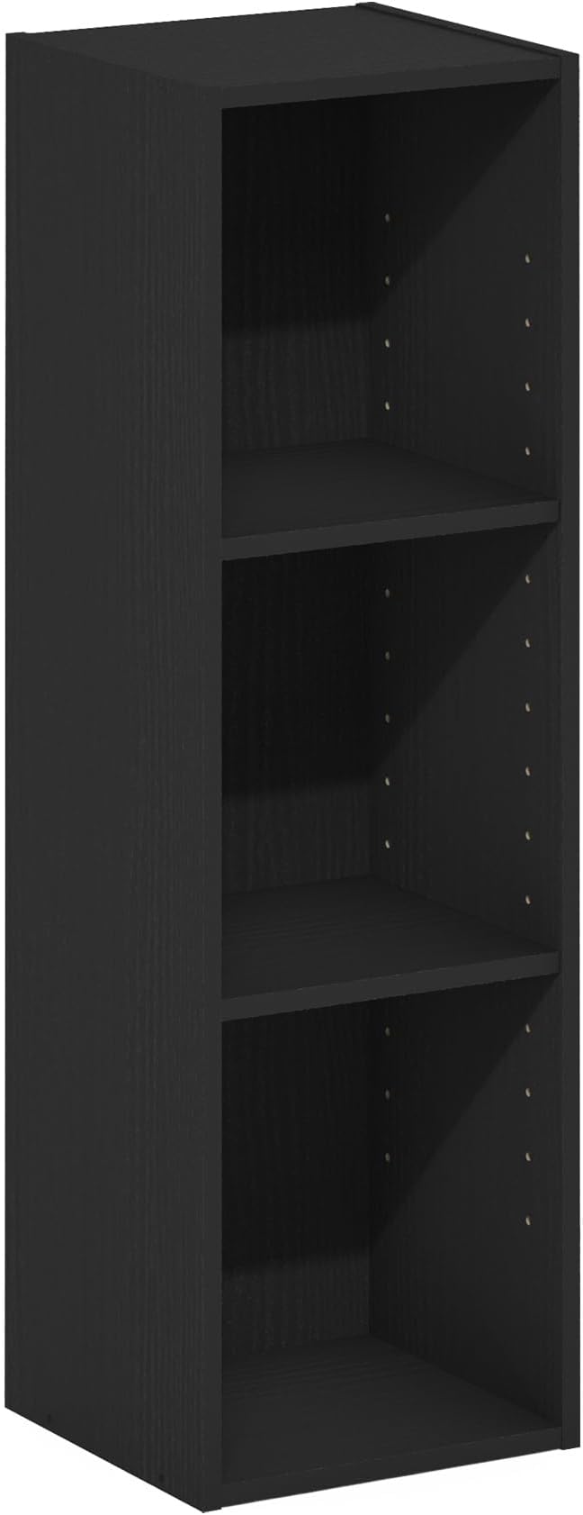 Furinno Fulda Book Shelf, 3-Tier Narrow Bookshelf, Bookcase