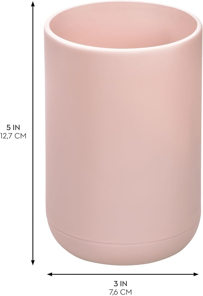iDesign Toothbrush Holder with 3 Divided Sections