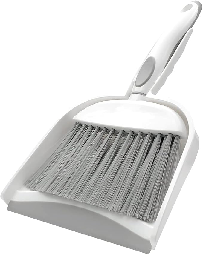 Dust pan, Mini Dustpan and Brush Set, Small Broom and Dustpan Set, Small Hand