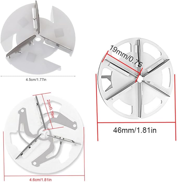 9 Pack Fabric Shaver Blades Replacement Electric Lint Remover Blade Parts