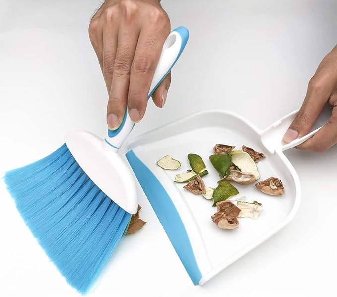 Small Broom and Dustpan Set, Small Dustpan and Brush Set, Mini Dust pan and