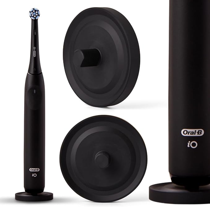 Black Oral-B Compatible Electric Toothbrush Holder