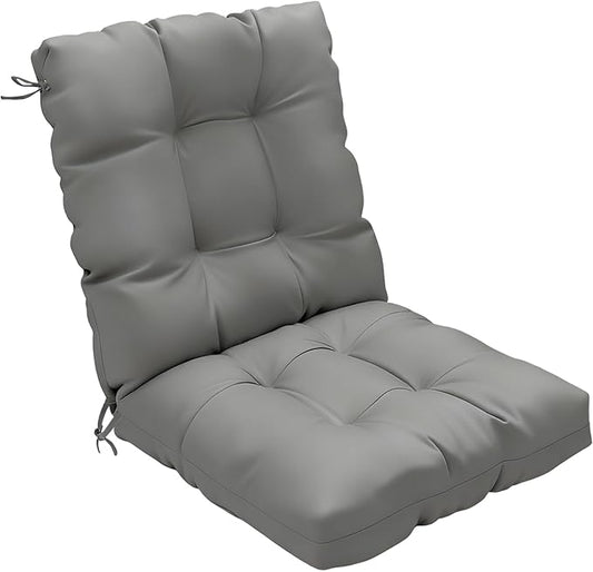 Outdoor Chair Cushion, High Back Soft Seat Pad
