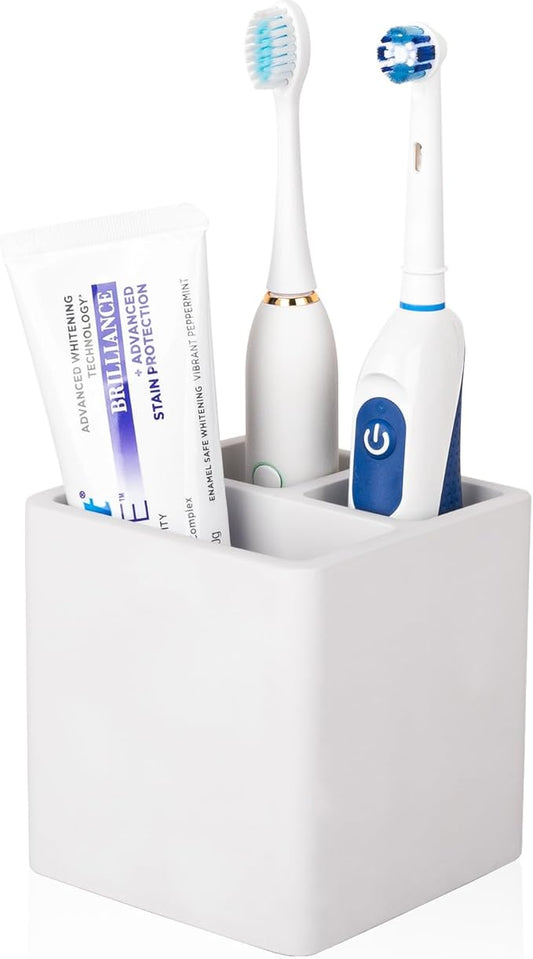 Diatomite Toothbrush Holders for Bathrooms, Electric Toothbrush and Toothpaste
