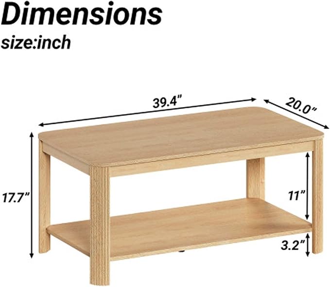 Eco Friendly Natural Wood Crafted Home Rest Table