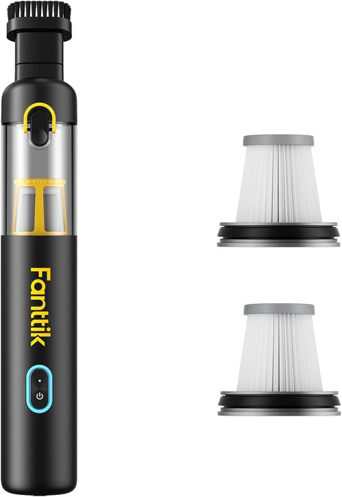 Fanttik Slim V8 Apex Car Vacuum | 2-Pack HEPA Filter for Superior Filtration and Performance