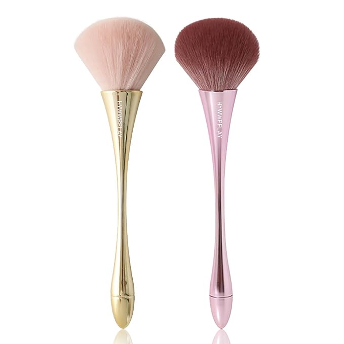 2Pcs Nail Dust Brush Acrylic Nail Brush Cleaner Nail Brushes