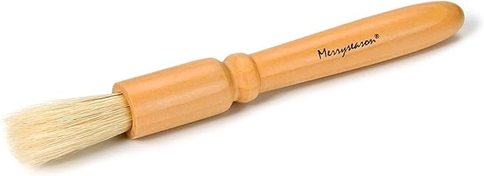 Coffee Grinder Cleaning Brush, Wood Handle & Natural Bristles Wood Dusting