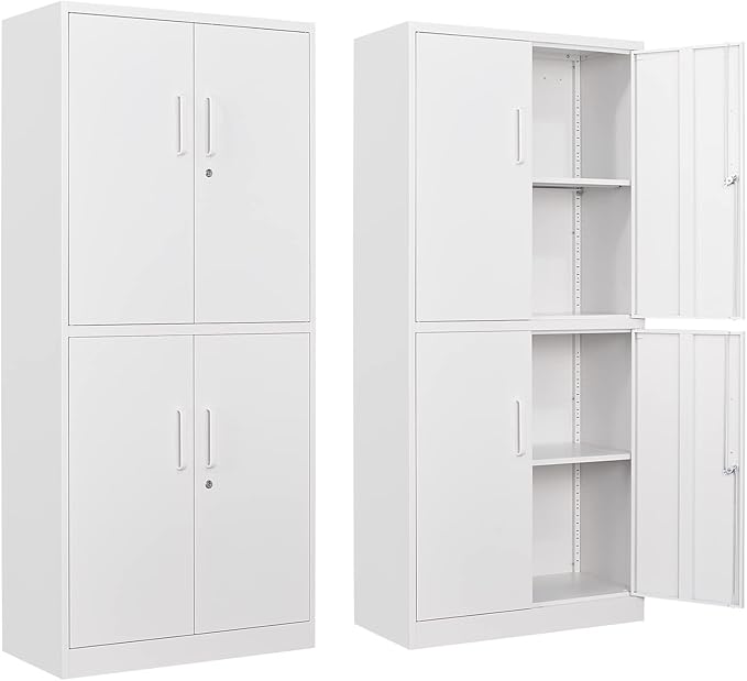 Yizosh Metal Storage Locking Cabinet