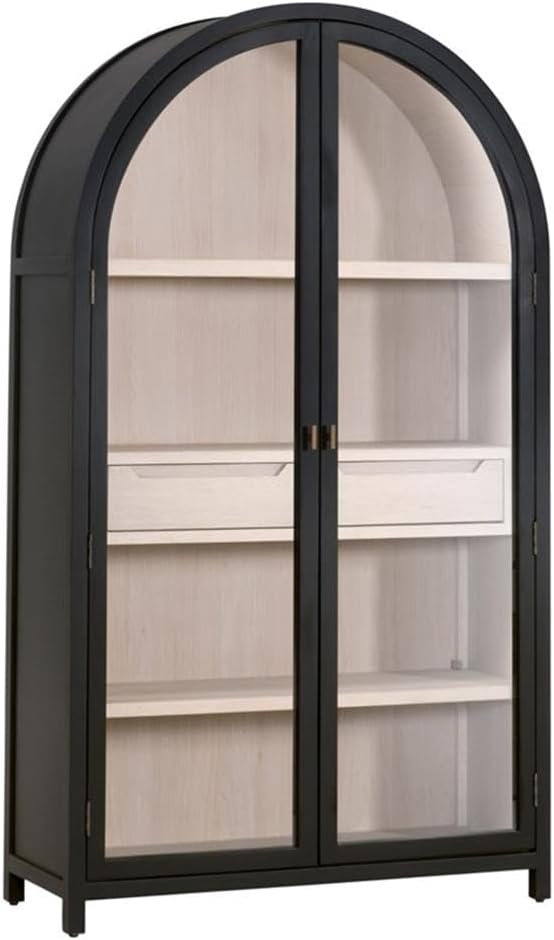 Pemberly Row Display Cabinet, 47.5" x 83", Solid Birch