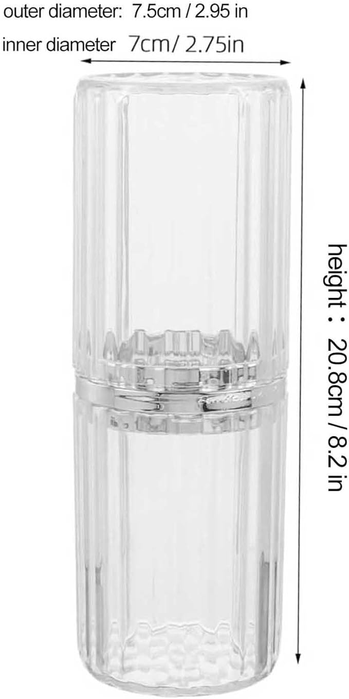 Toothbrush Travel Case Portable Travel Toothbrush Holder, Large Travel