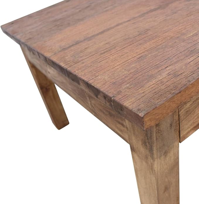 Coffee Table Solid Reclaimed Wood 38.6"x28.7"x17.7", Side Table, Center Table