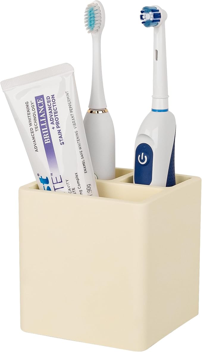 Diatomite Toothbrush Holders for Bathrooms, Electric Toothbrush and Toothpaste