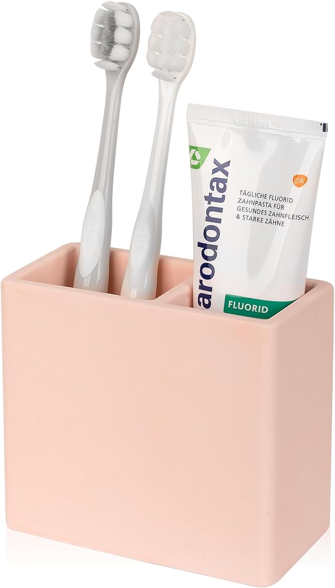 Diatomite Toothbrush Holder 2 Slots Tooth Brush Holder