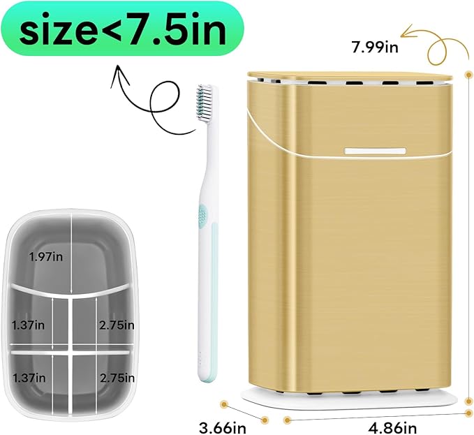 Toothbrush Holder with Cover