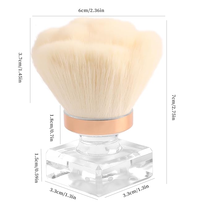 ANGNYA Dust Brush for Acrylic Nails