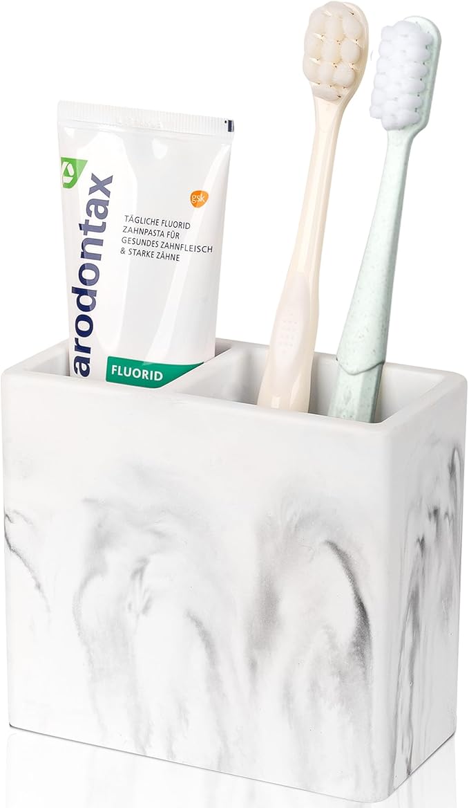 Diatomite Toothbrush Holder 2 Slots Tooth Brush Holder